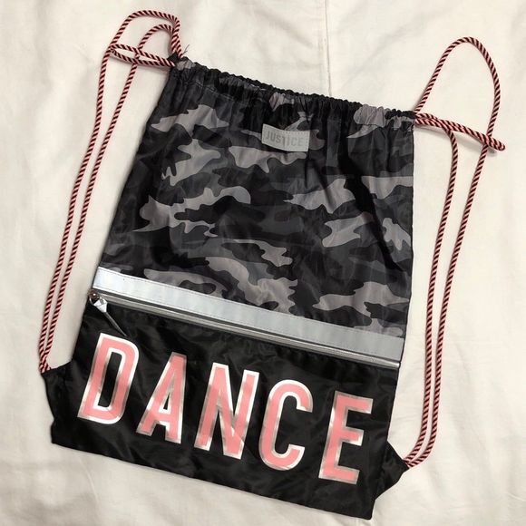 Girls Justice Dance Jazz Carry Backpack Bag - Picture 1 of 6